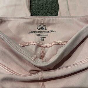 Athleta Girl Light Pink Leggings